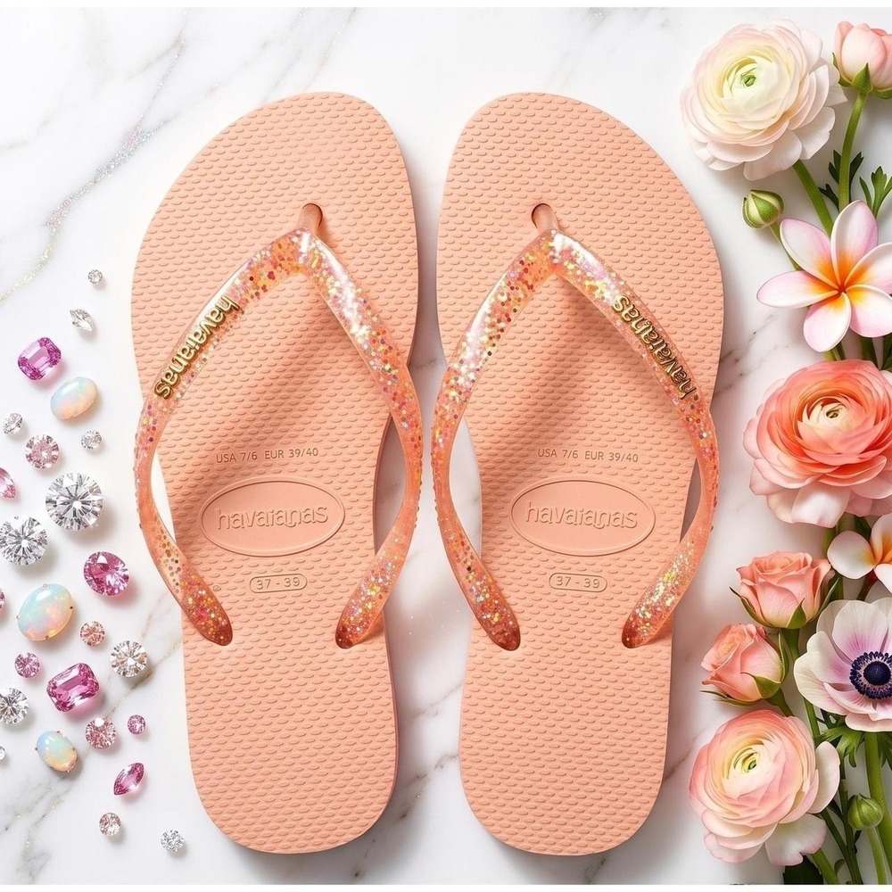 W's 7/8 | Havaianas Slim Glitter Jelly flip flops / sandals | SLGL0031